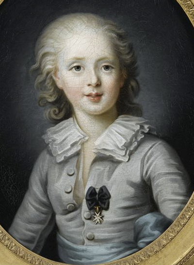 Louis XIX de France - enfant - par Rosalie Filleul - après 1781- Château de Versailles